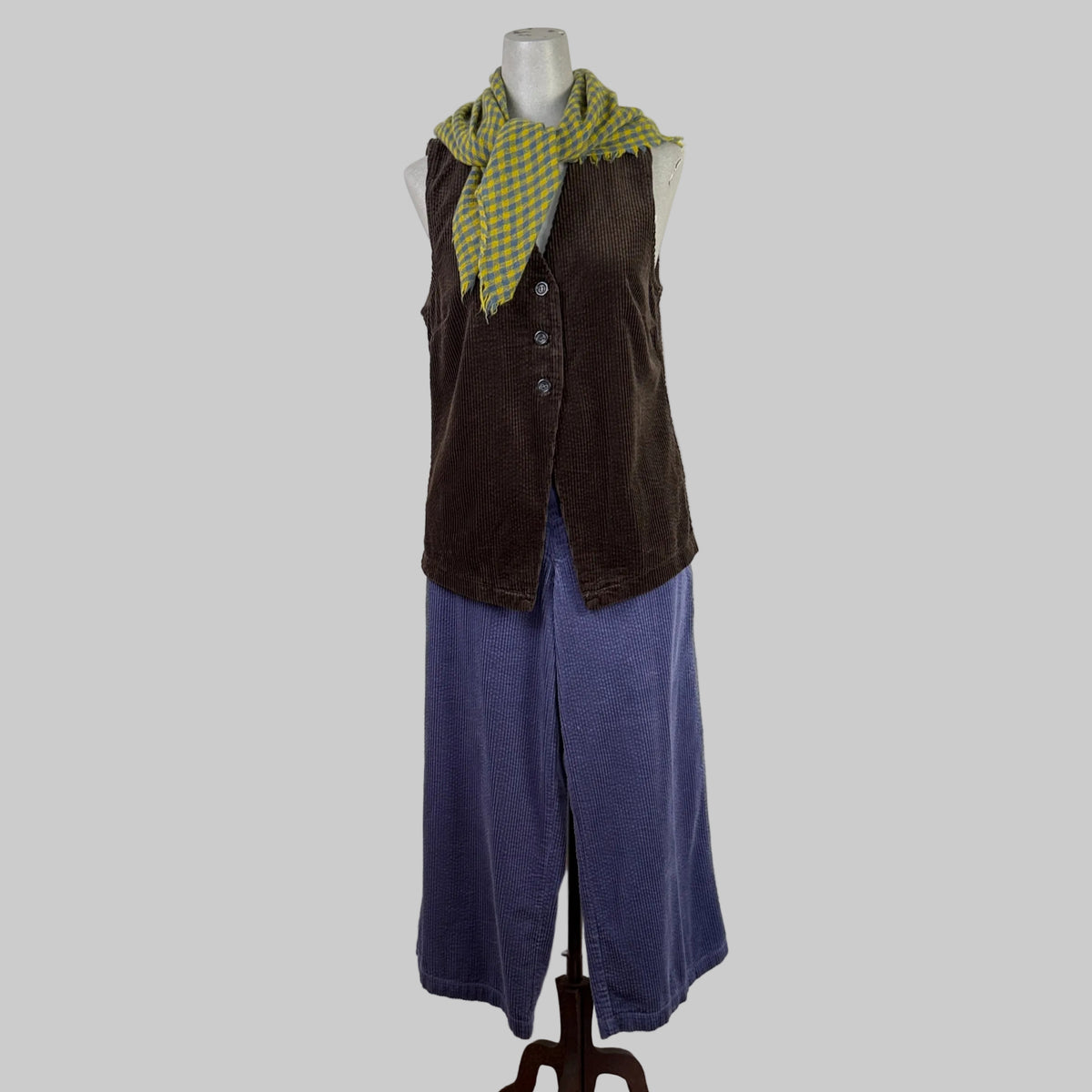 Cut Loose  ~  Crop Wide Leg Pant - Whisper