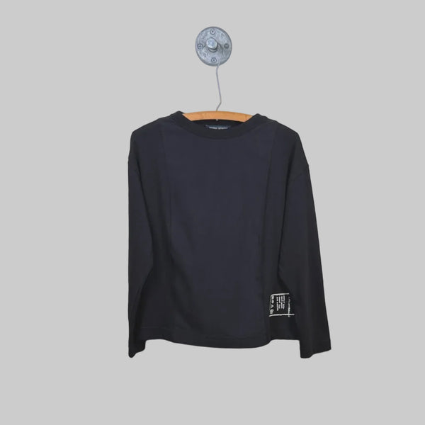Yoshi Kondo  ~  Olive Tee - Black