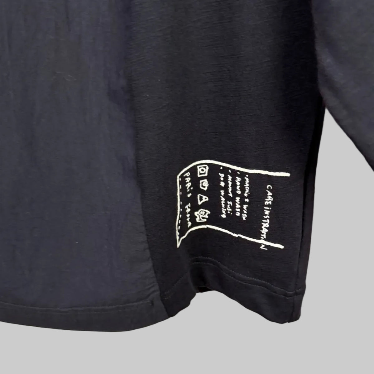 Yoshi Kondo  ~  Olive Tee - Black