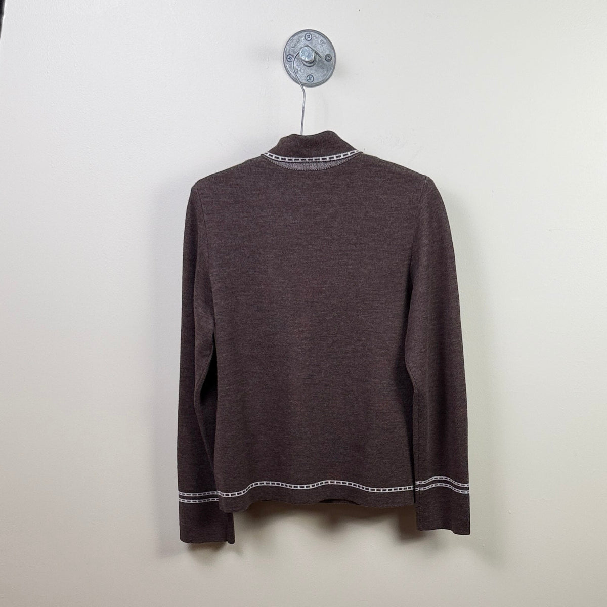 Yoshi Kondo  ~  Rose Cardigan Jacket - Brown