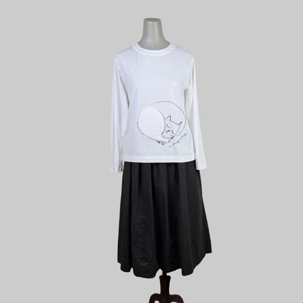 Yoshi Kondo  ~  Gift Skirt - Black
