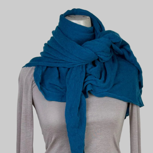 Pin 1876  ~  Cashmere Diamond Scarf - Teal