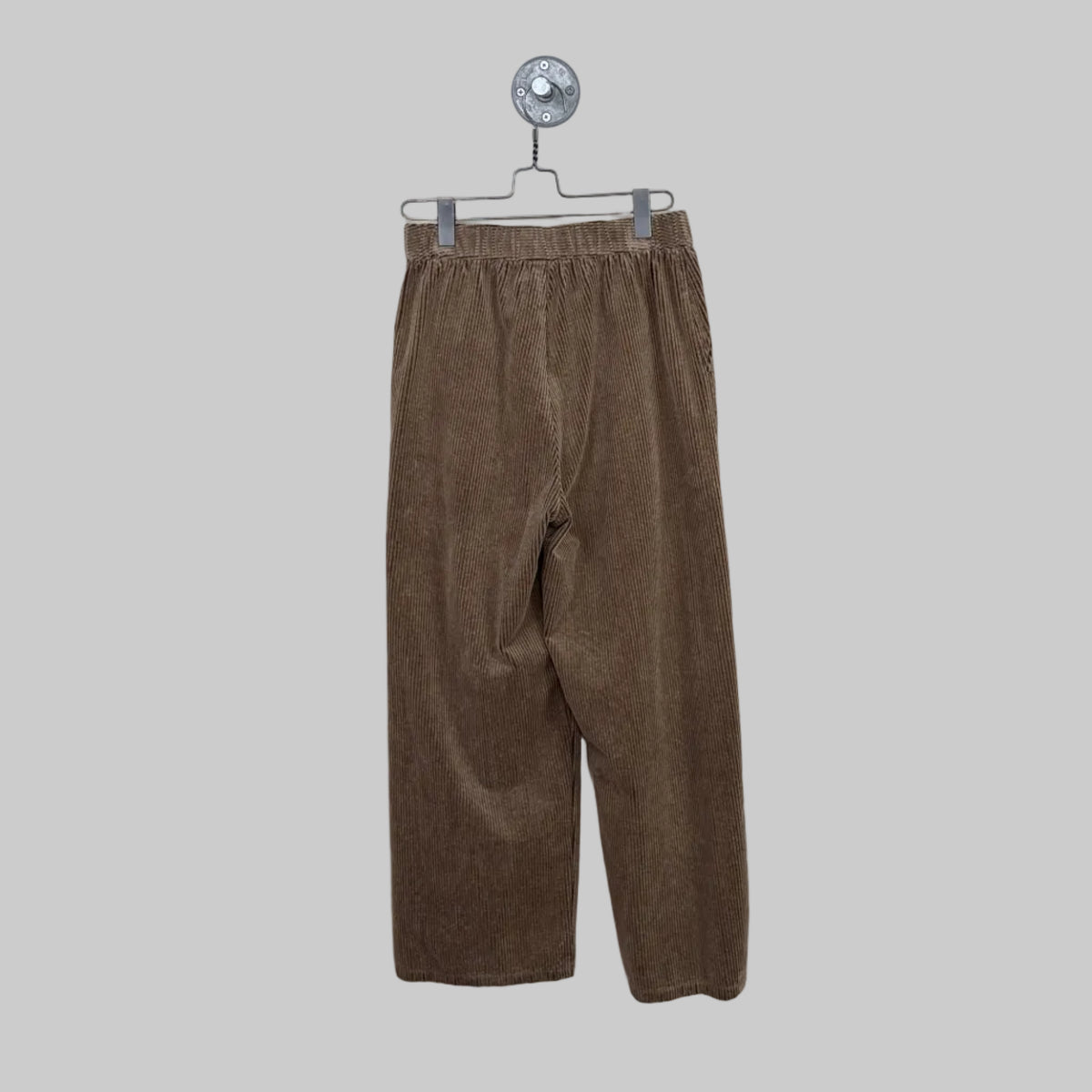 Pas de Calais  ~  Washed Corduroy Wide Pants - Beige