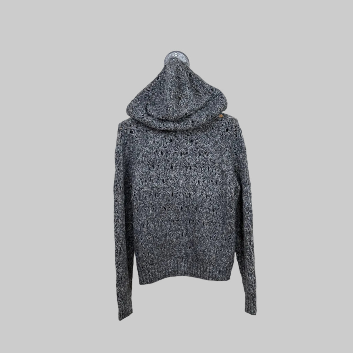 Lilla P. ~  Long Sleeve Hoodie Sweater - Shadow