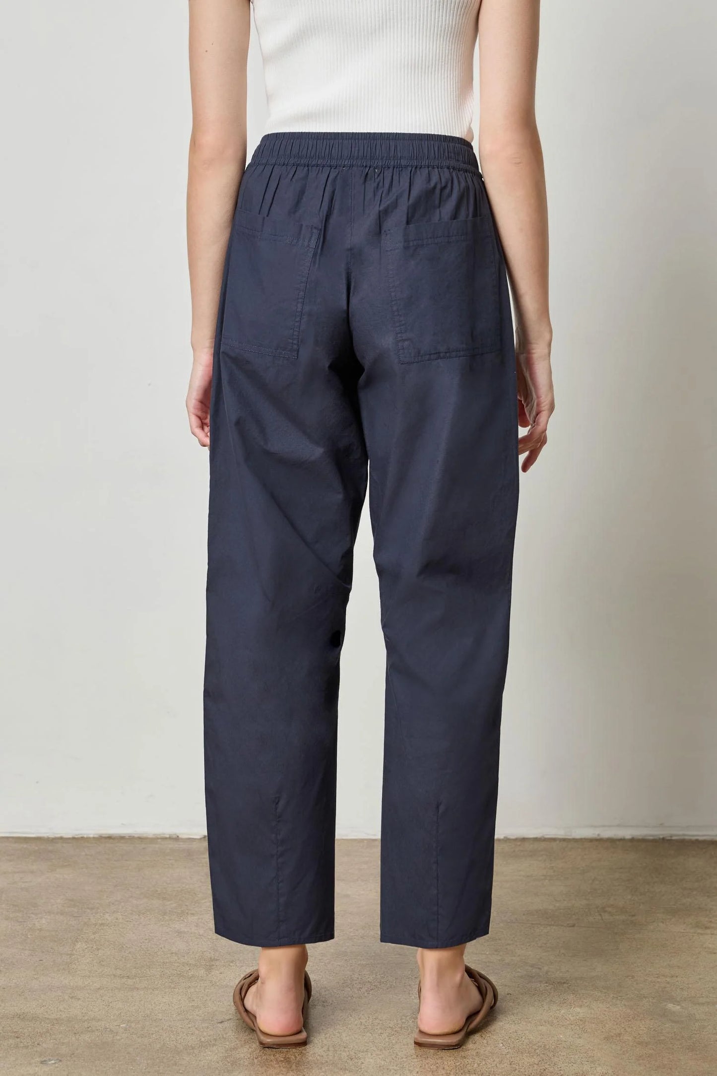 Lilla P.  ~  Everyday Poplin Pant - Navy