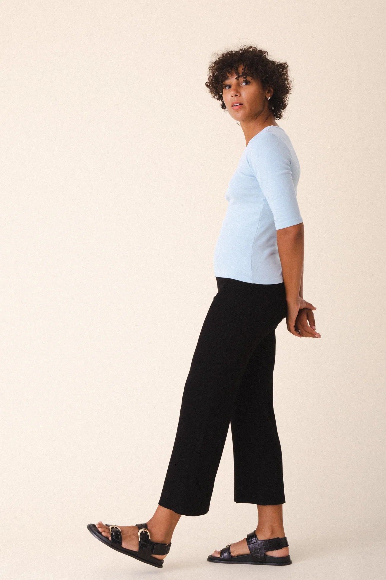 Prairie Underground  ~  Rib Knack Pant - Black