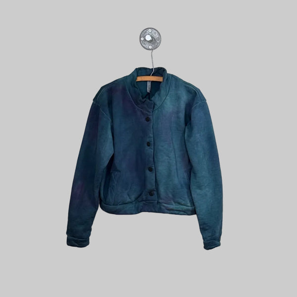 Cynthia Ashby  ~  Alum Crop Jacket - Aura