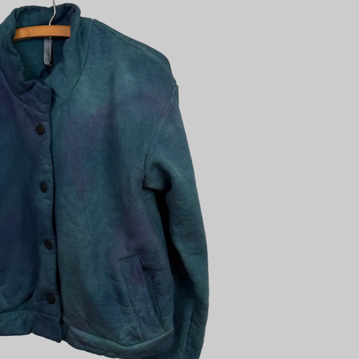 Cynthia Ashby  ~  Alum Crop Jacket - Aura