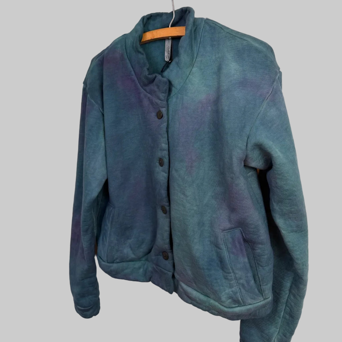 Cynthia Ashby  ~  Alum Crop Jacket - Aura