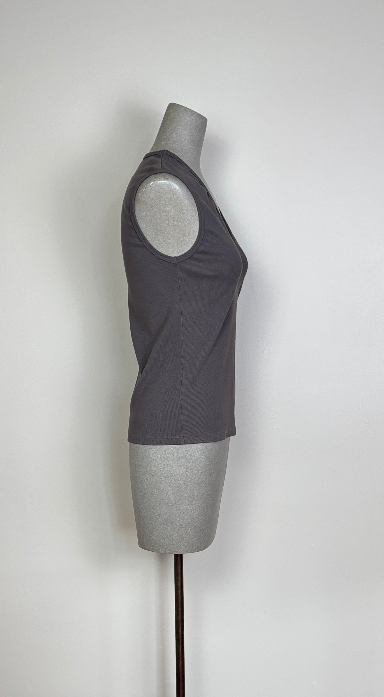 Prairie Underground  ~  Sleeveless Soft V - Dior Gray