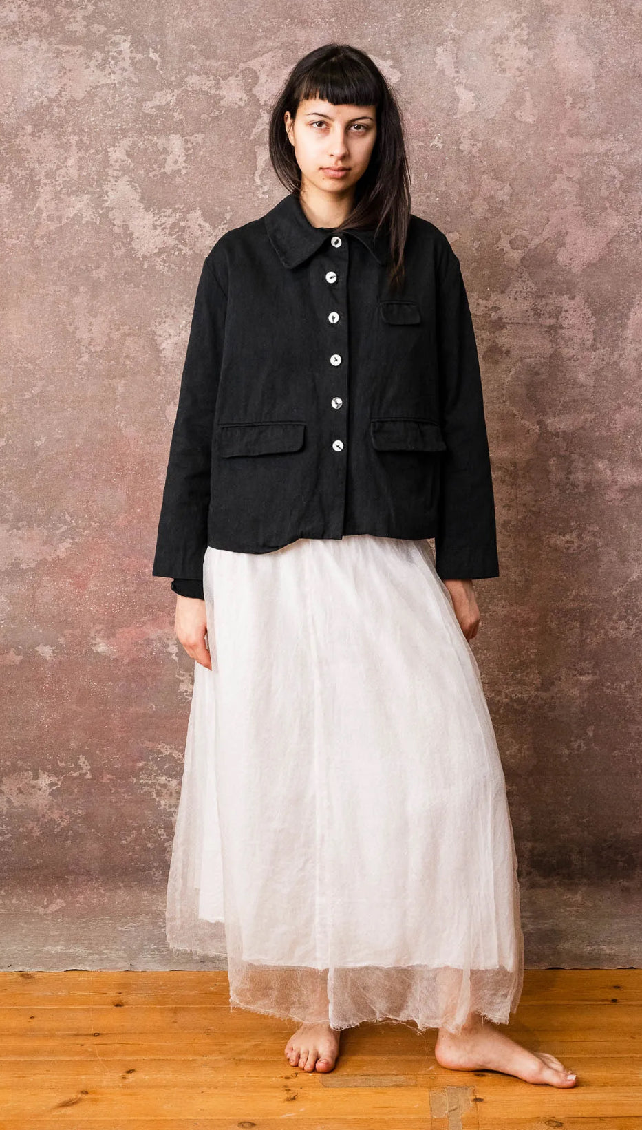 Sula  ~  Warm Jacket - Black