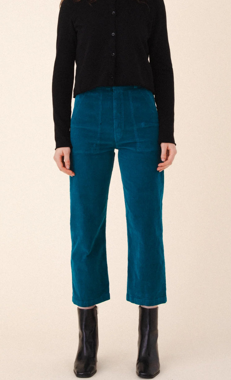 Prairie Underground  ~  Boiler Cords #1348 - Peacock