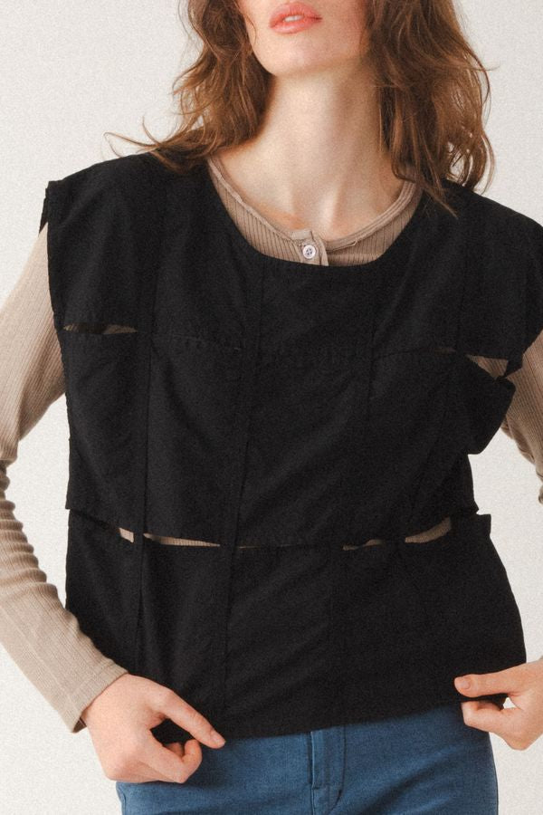 Prairie Underground  ~  Crosswind Top #881 - Black