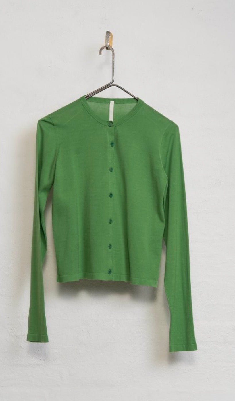 MJW  ~  Cardigan - Leaf