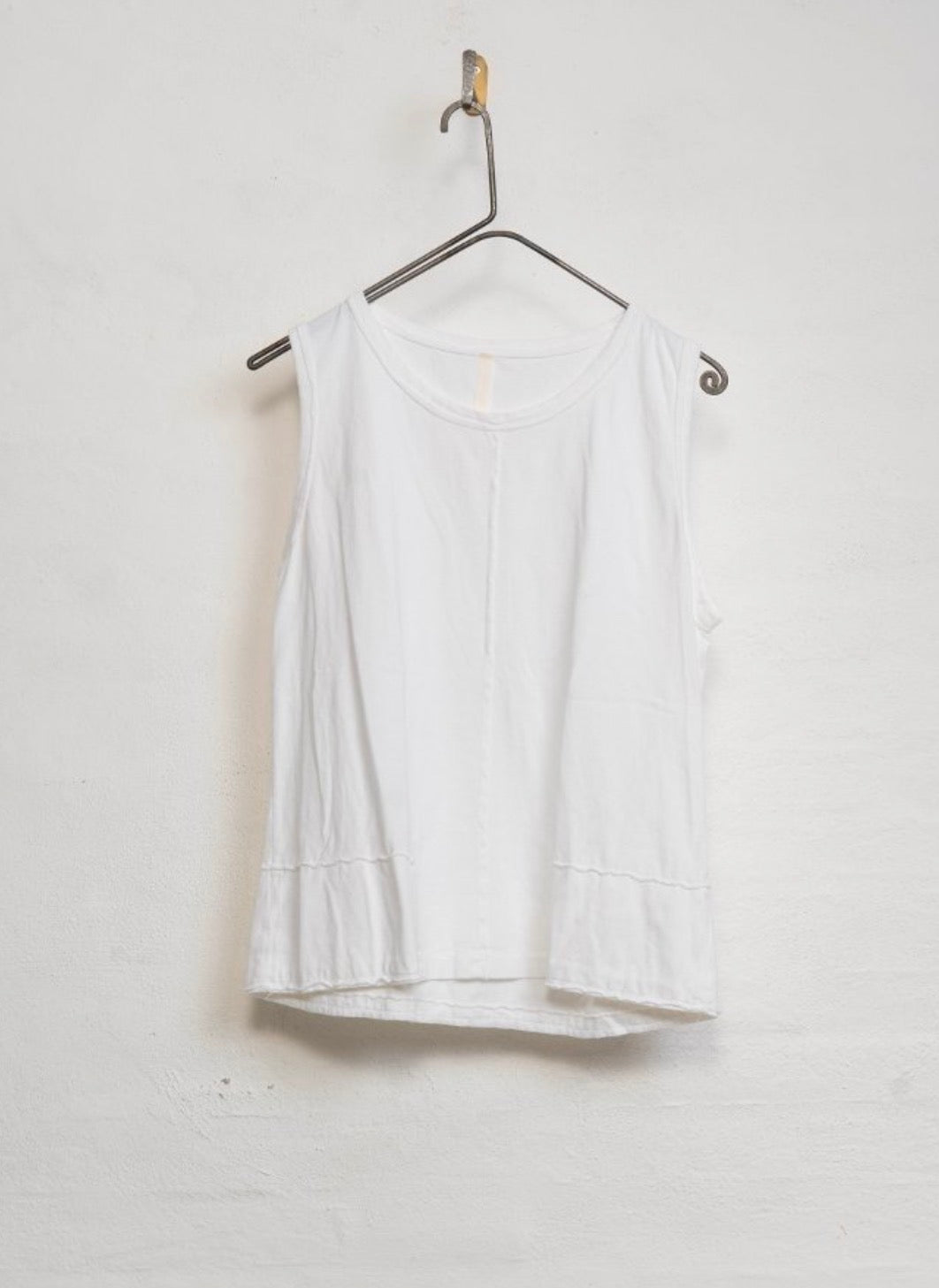 MJW  ~  Sleeveless Top - White