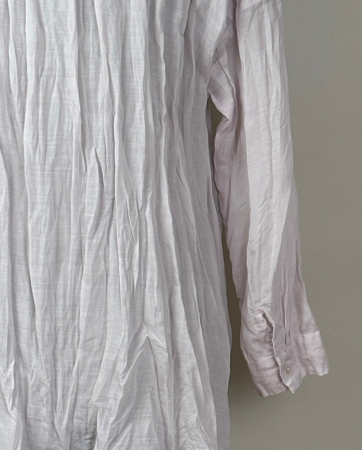 Pas de Calais  ~  Tencel/Ramie Botanical Dye Blouse - Pink