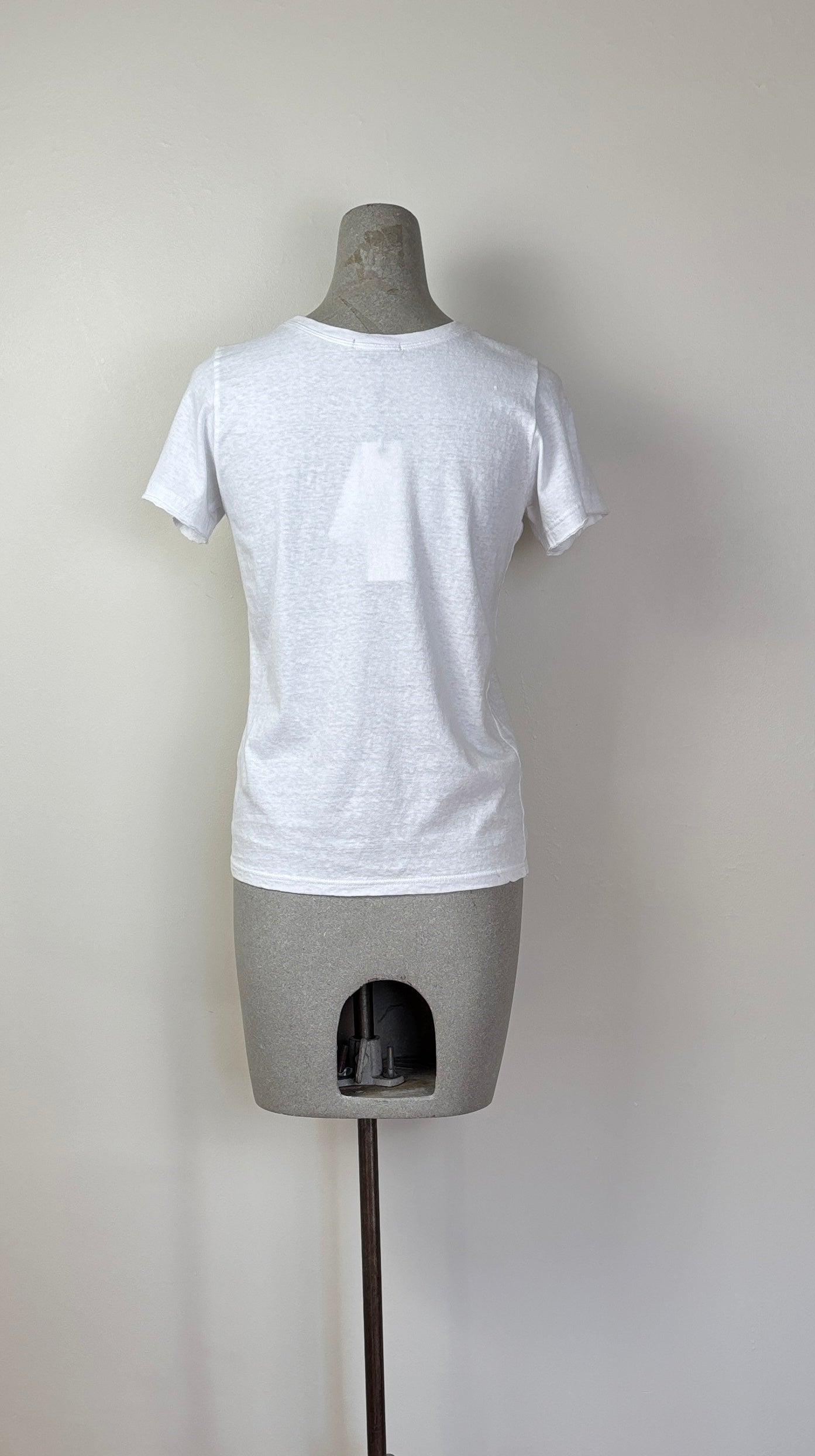 Pas de Calais  ~  Relaxed Short Sleeve T-Shirt - White