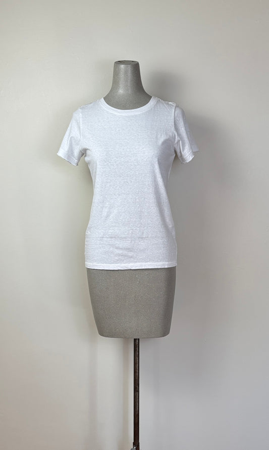 Pas de Calais  ~  Relaxed Short Sleeve T-Shirt - White