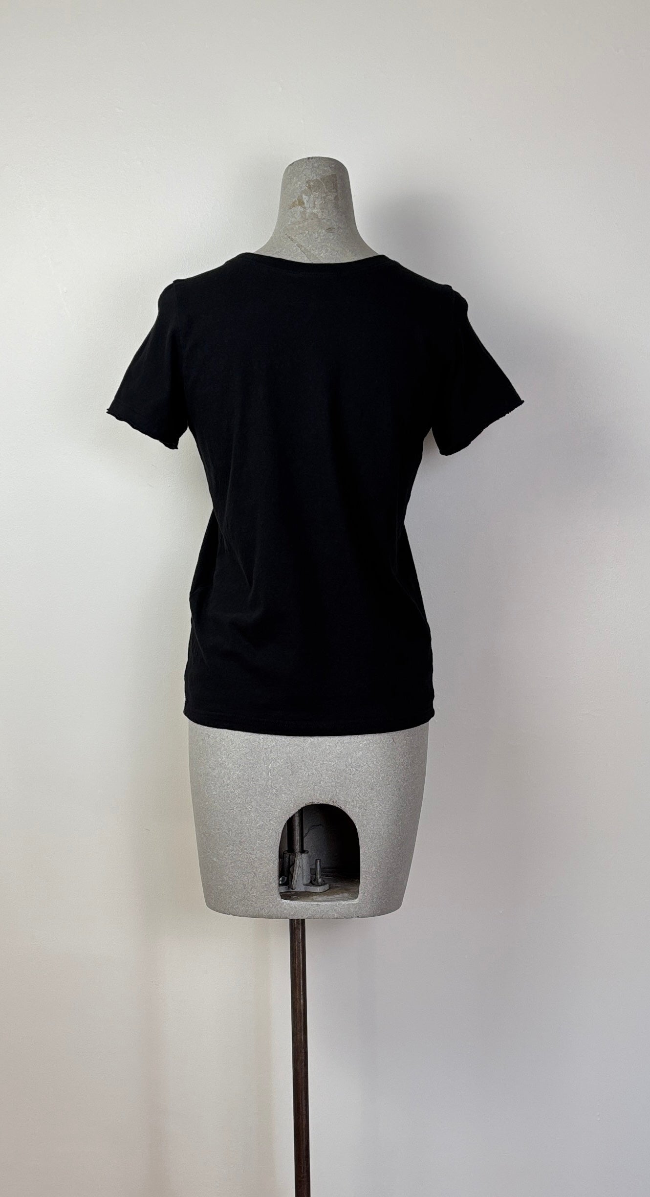 Pas de Calais  ~  Relaxed Short Sleeve T-Shirt - Black