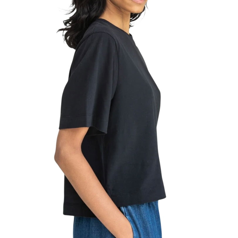 Beaumont Organic  ~  Bay Organic Cotton Top - Black