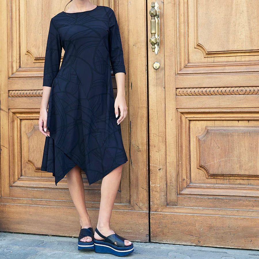 Porto  ~  Jakarta Dress - Midnight Flamenco