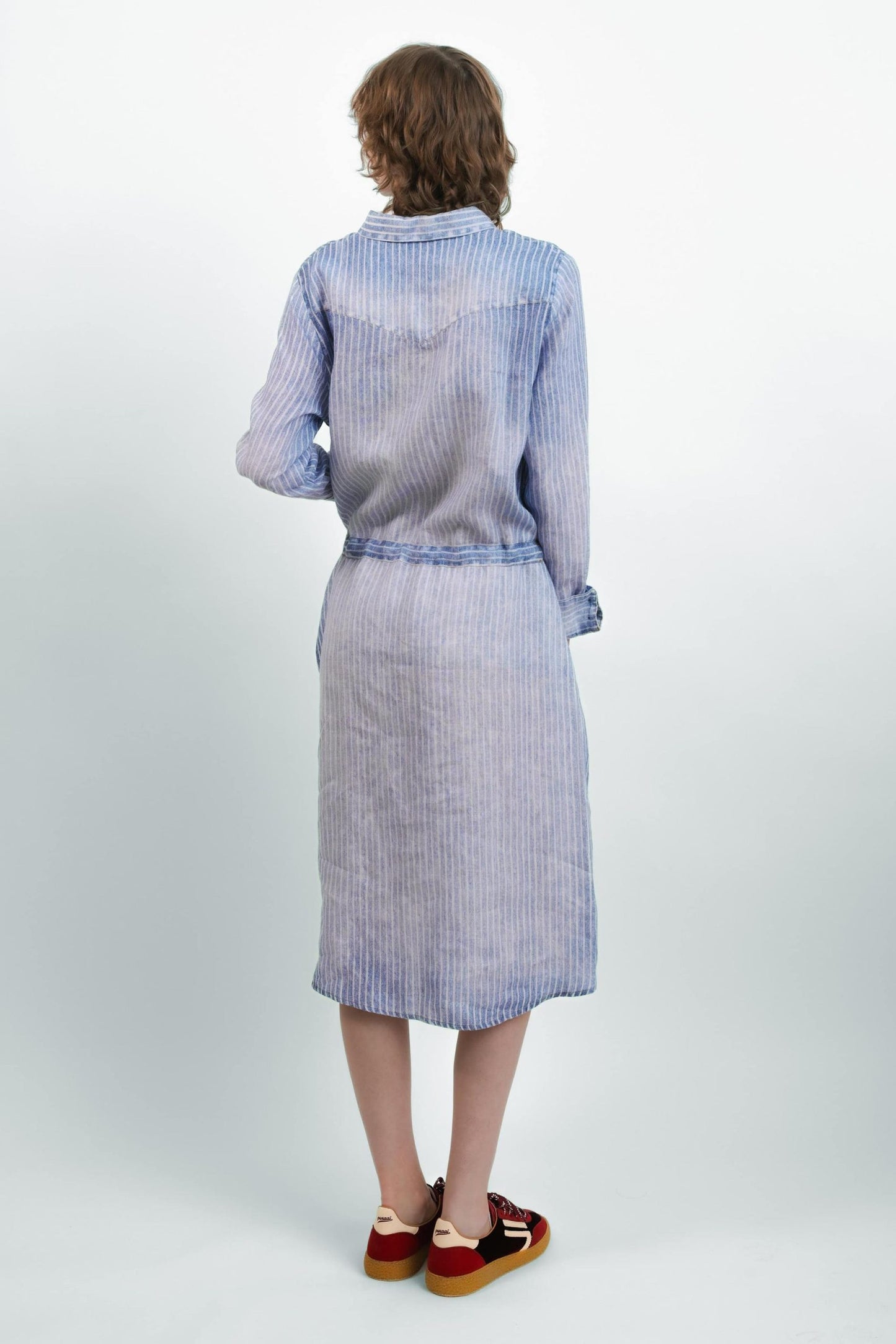 Elemente Clemente  ~  Dress Karaby - Denim Stripe
