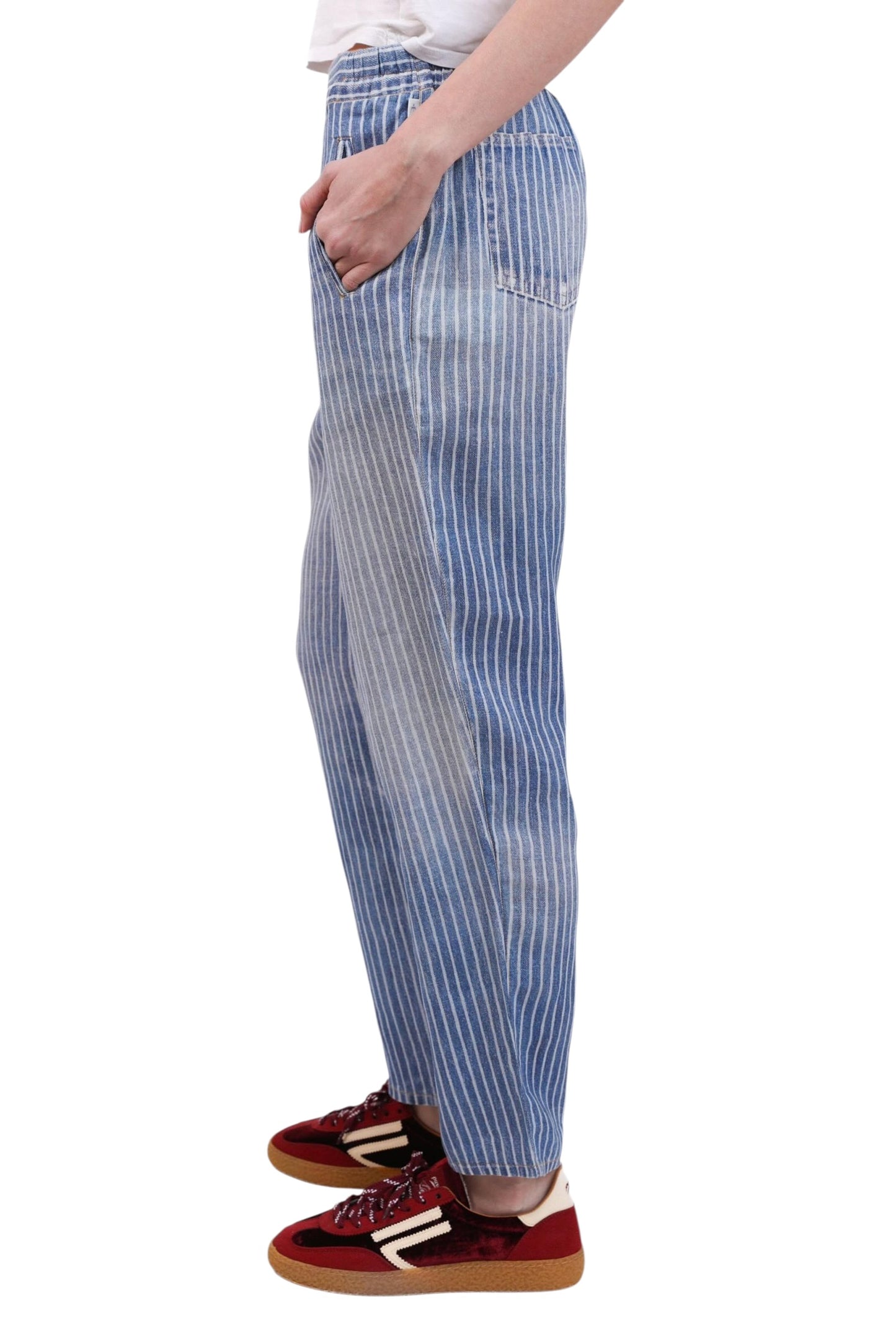 Elemente Clemente  ~  Pants Geishan - Denim Stripe