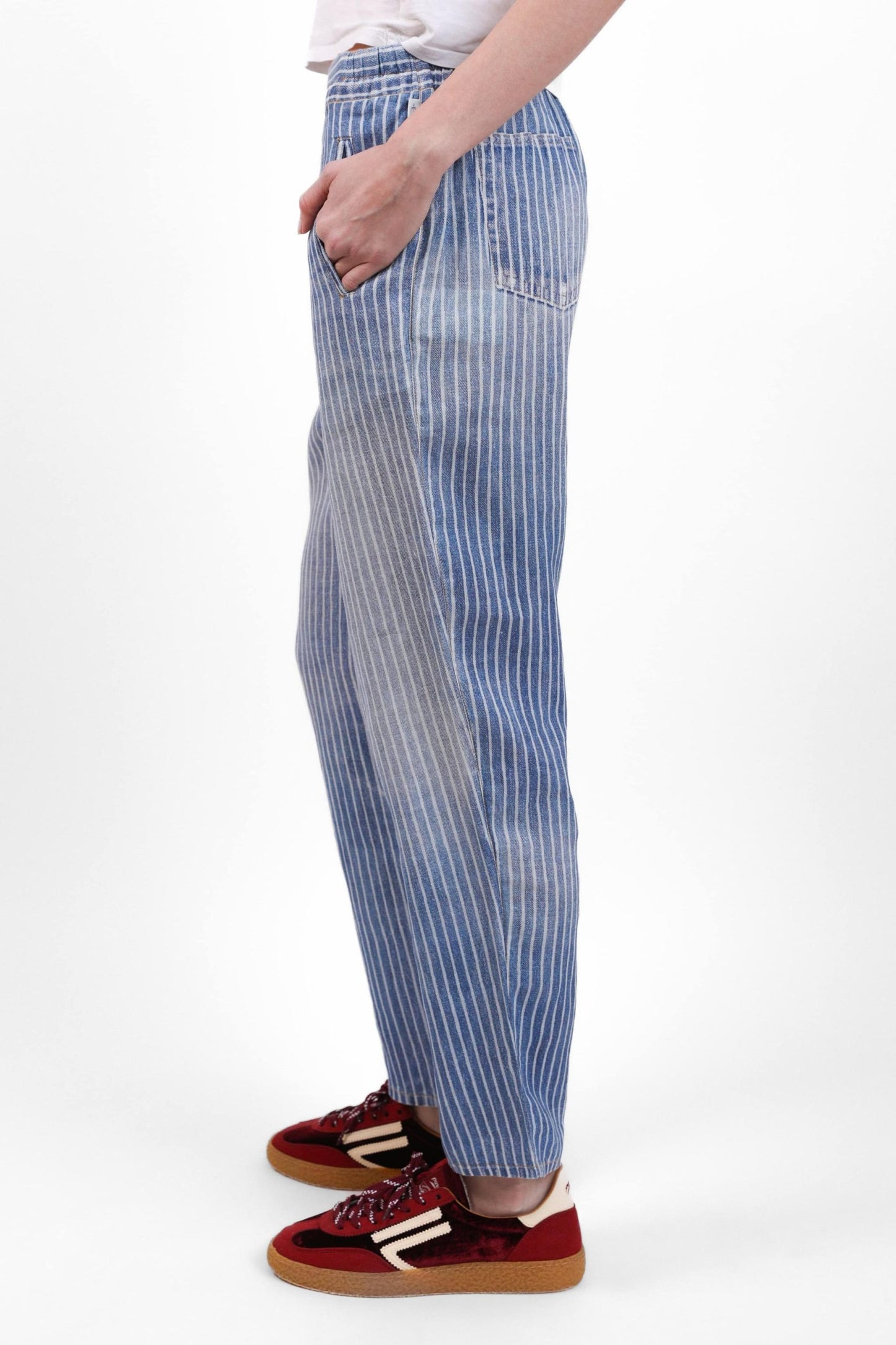 Elemente Clemente  ~  Pants Geishan - Denim Stripe