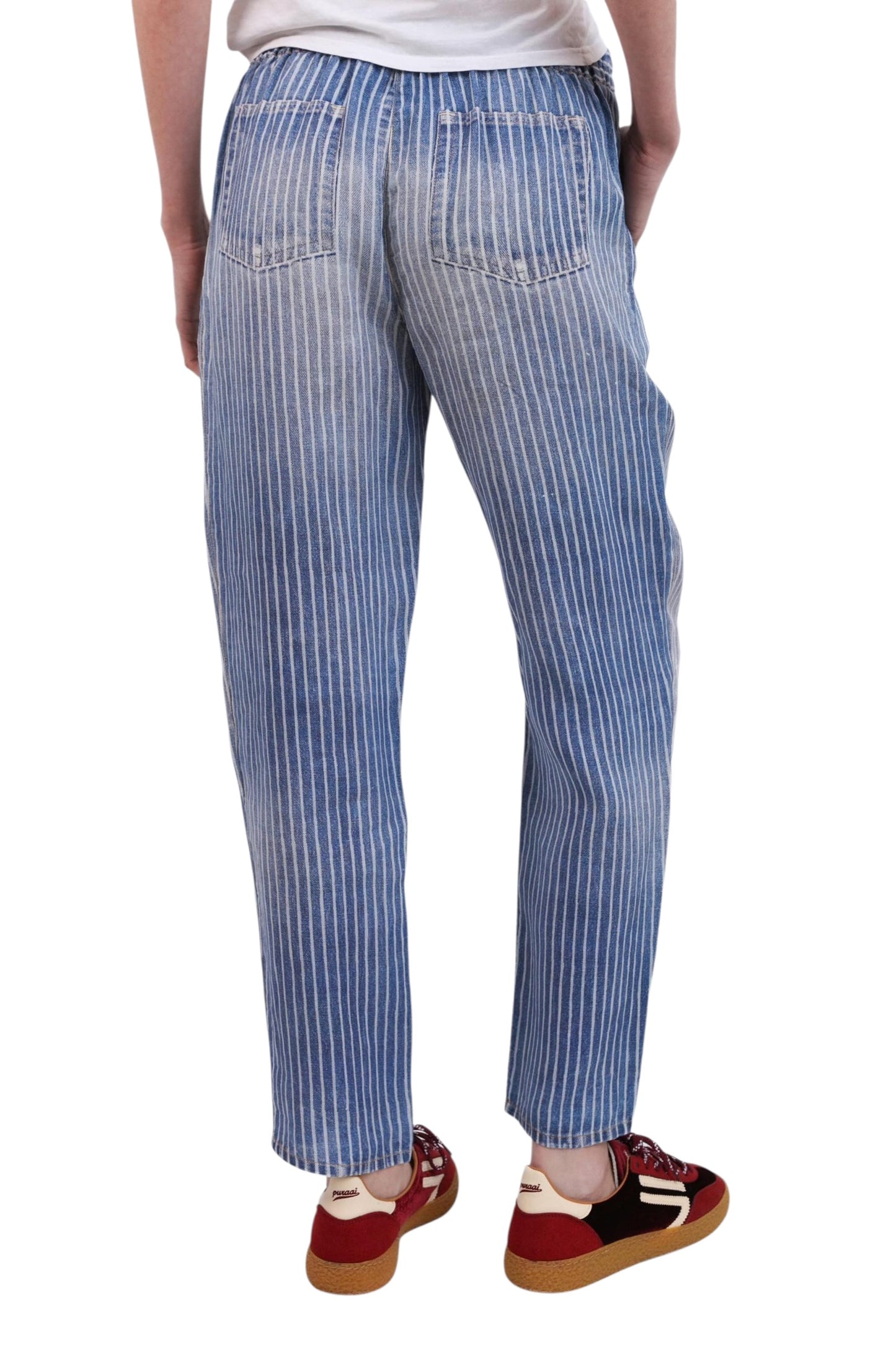 Elemente Clemente  ~  Pants Geishan - Denim Stripe