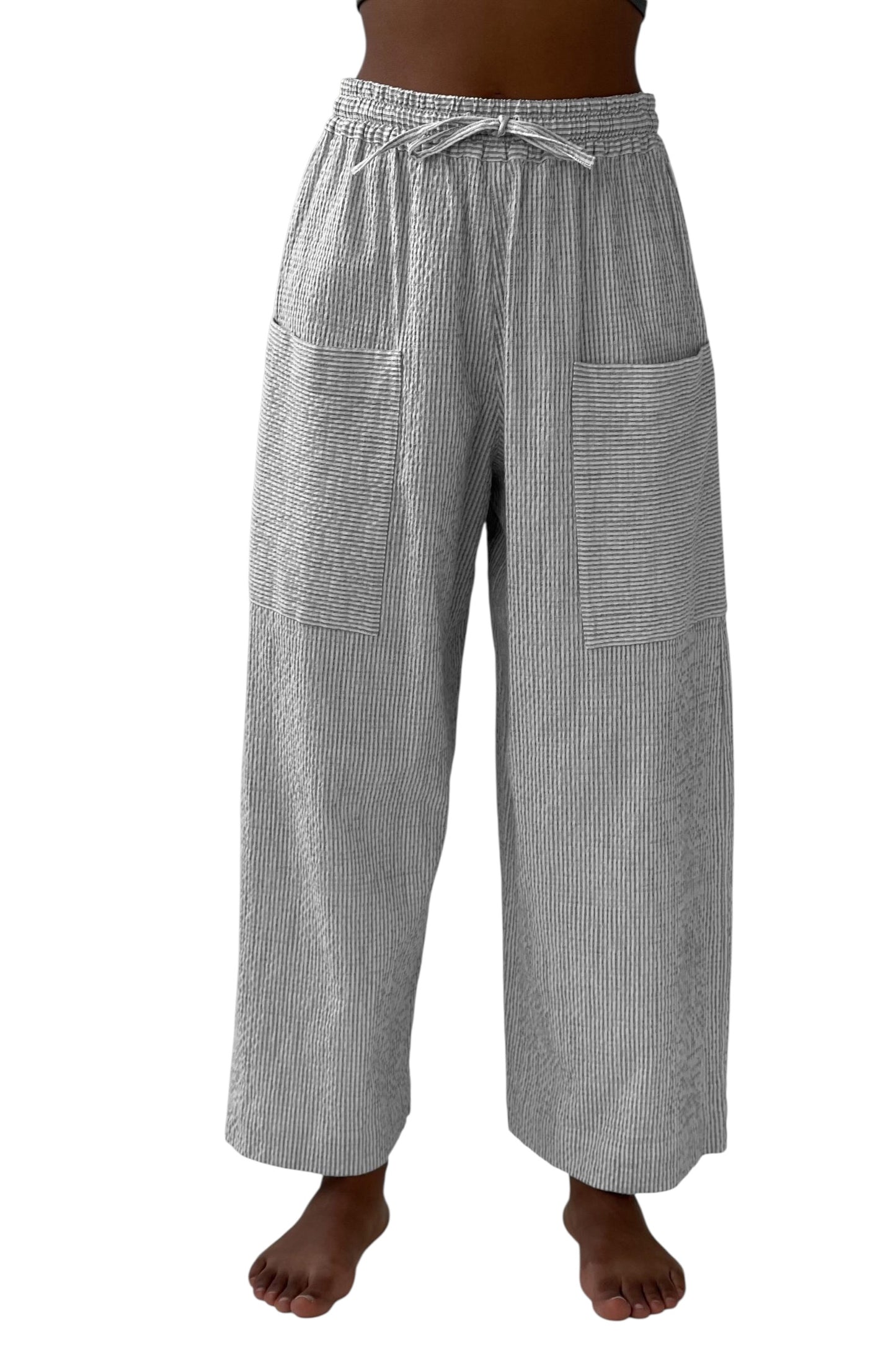 Elemente Clemente  ~  Pants Mali - Gray Stripe