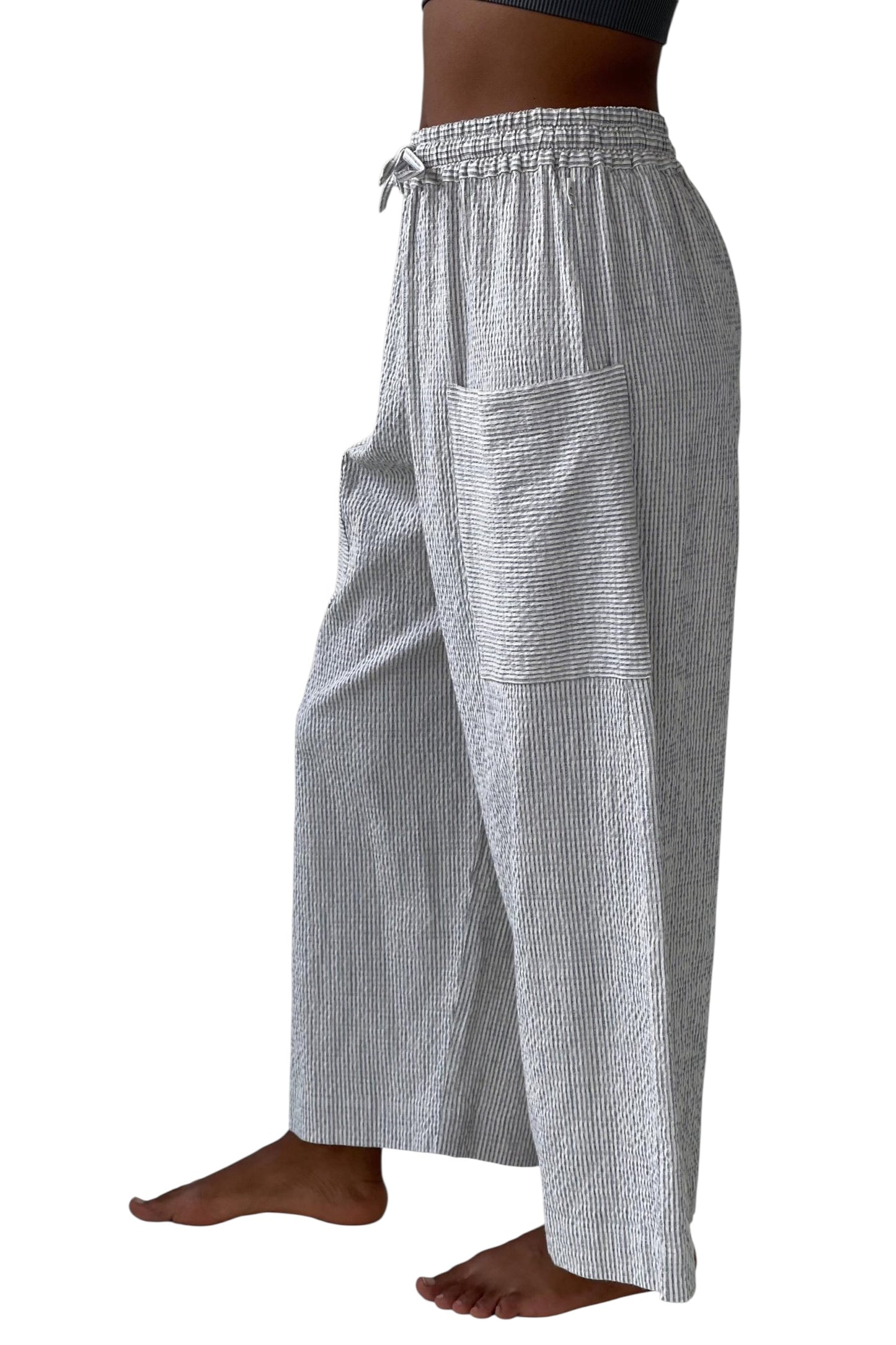 Elemente Clemente  ~  Pants Mali - Gray Stripe
