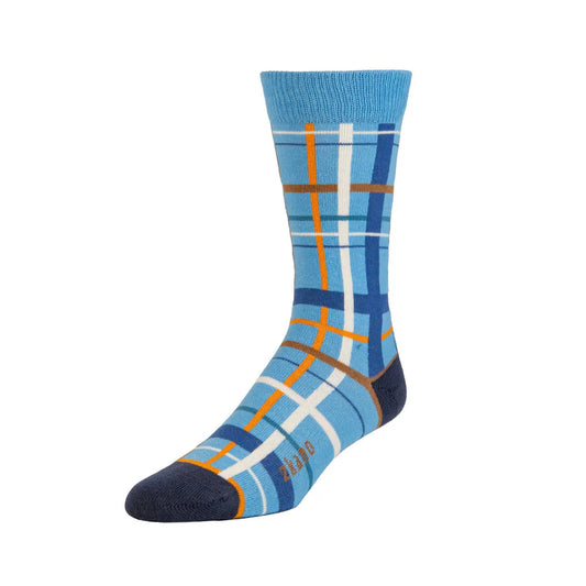 ZKano  ~  Abstract Plaid Crew - Sky
