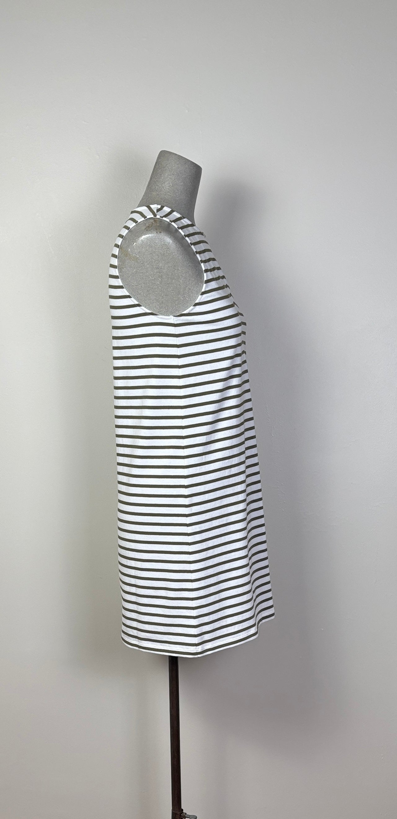 Lilla P.  ~  Keyhole Tank Dress - Kelp Stripe