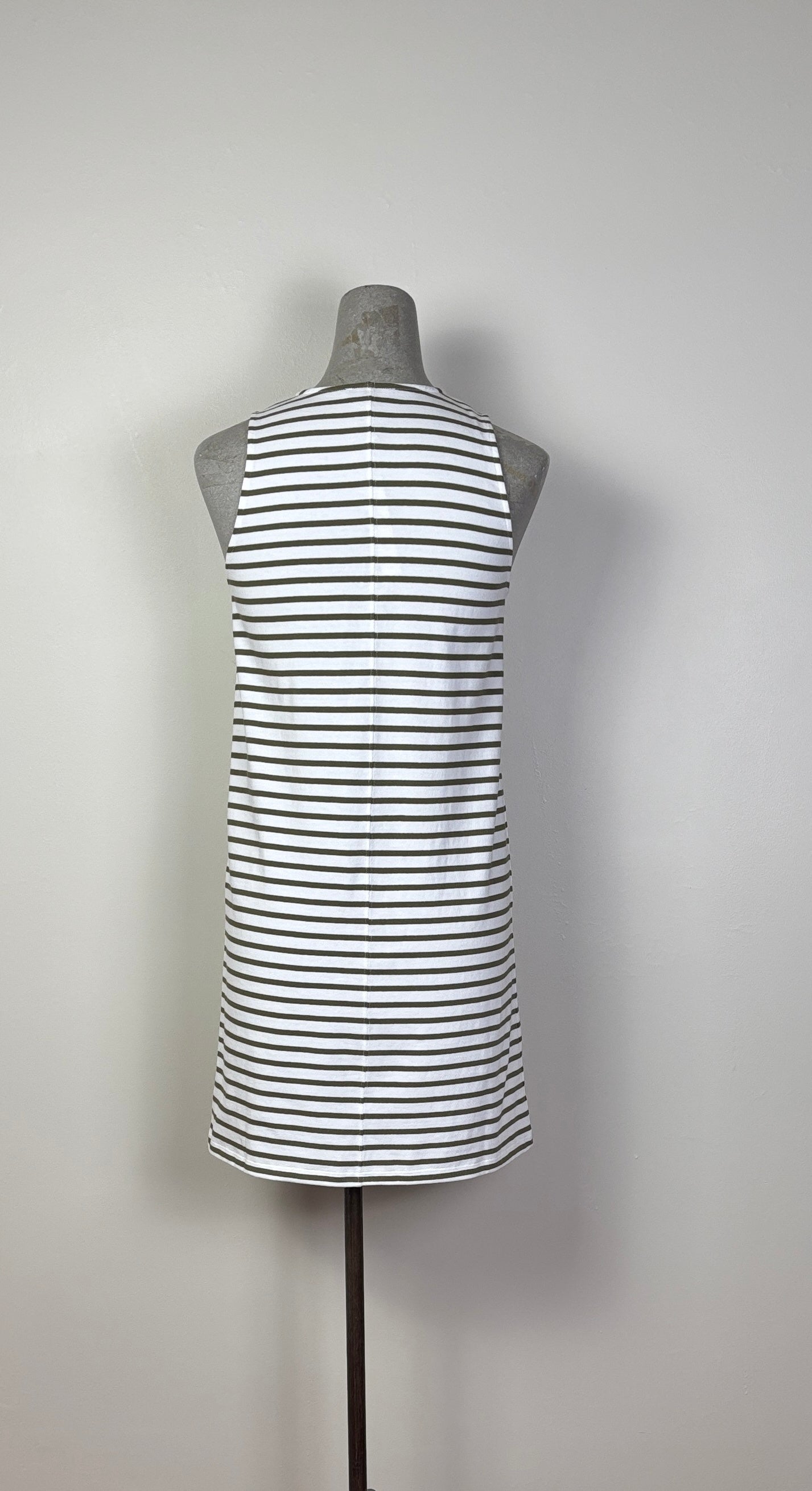 Lilla P.  ~  Keyhole Tank Dress - Kelp Stripe