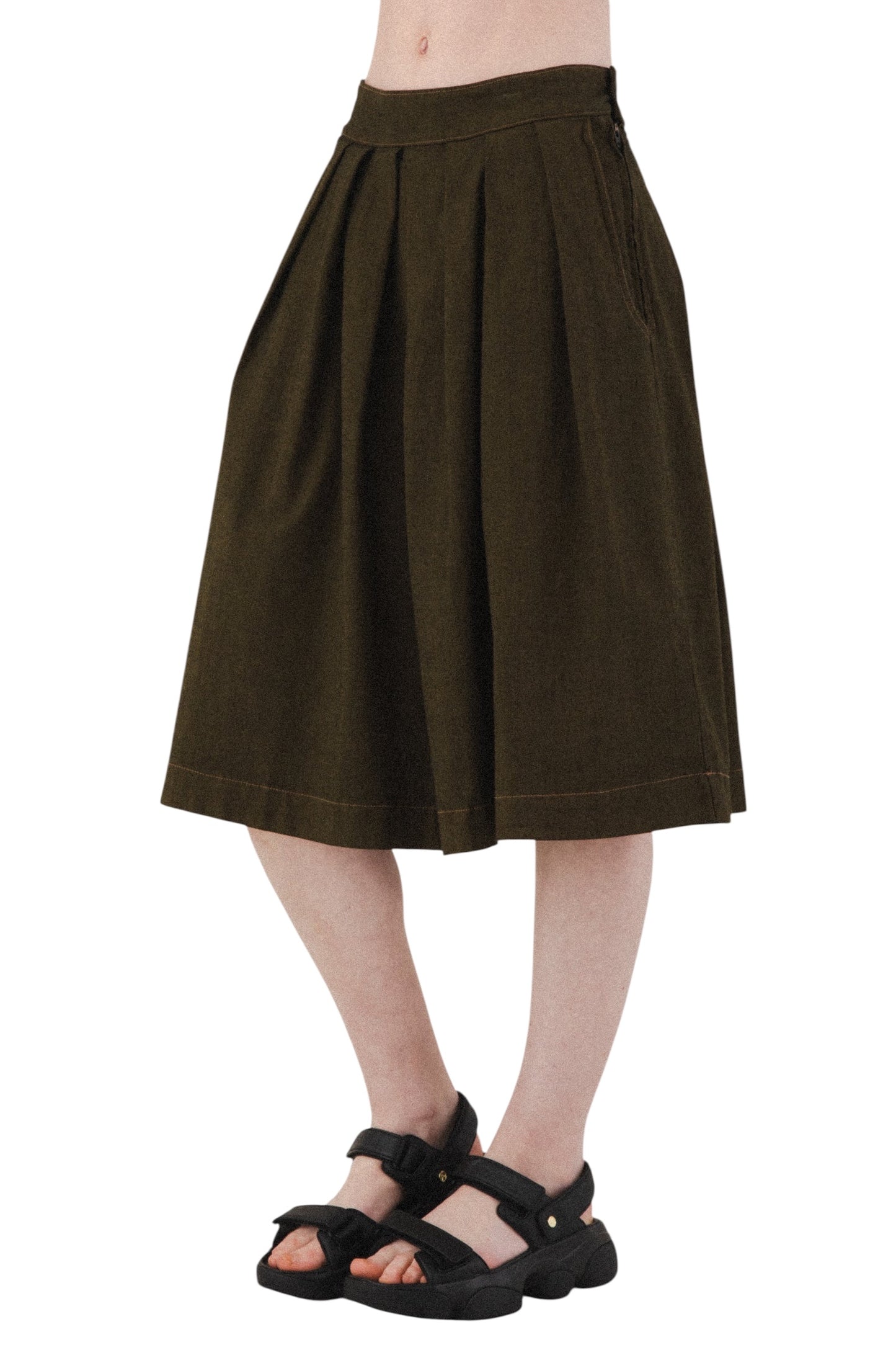 Prairie Underground  ~  Day and Night Skirt #1591 - Herb
