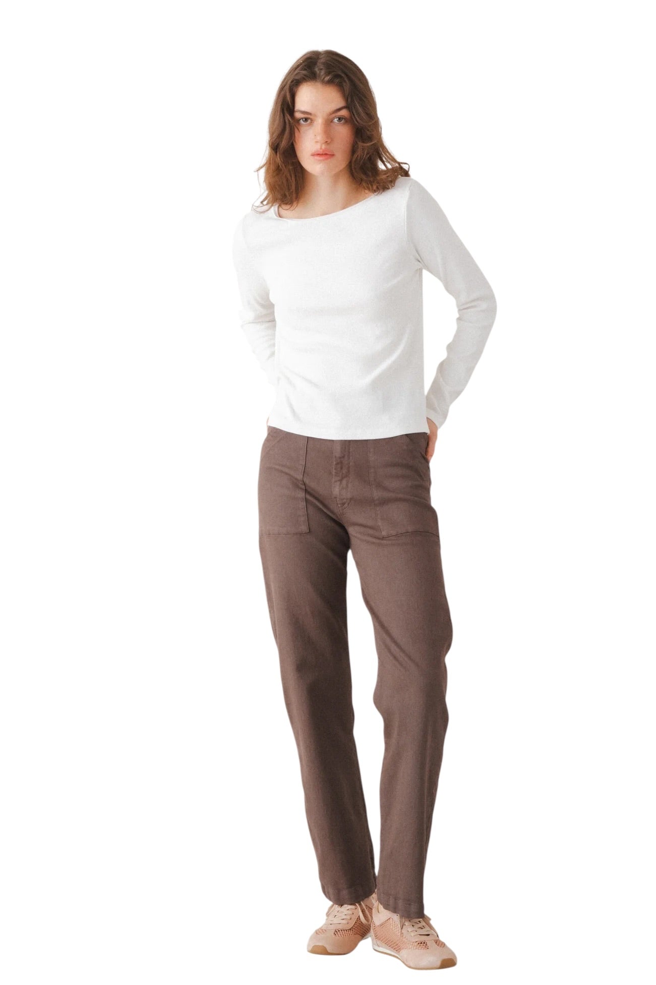 Prairie Underground  ~  Long Carpenter Pant #1419 - Cocoa