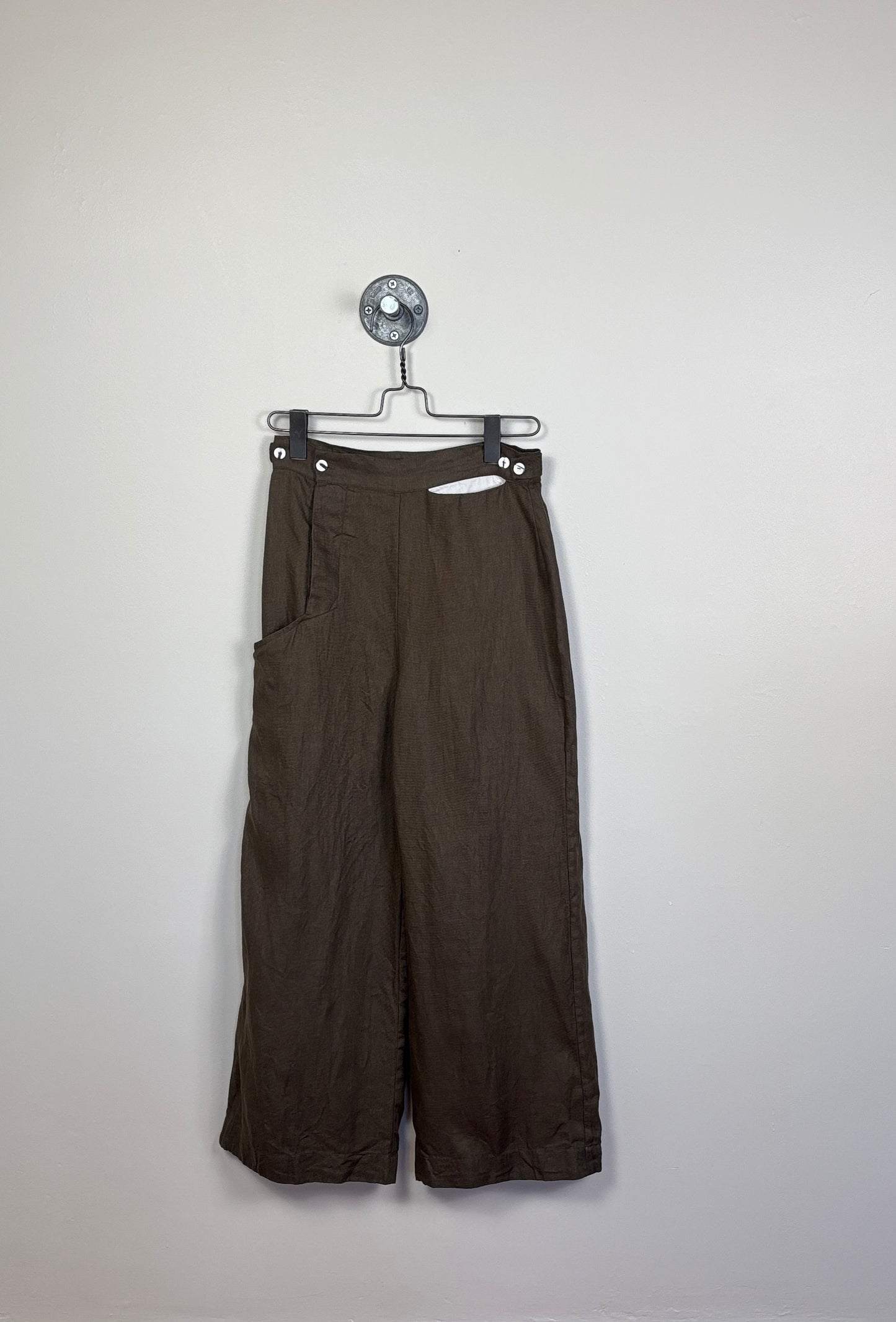 Sula  ~  Hem Pants - Beluga
