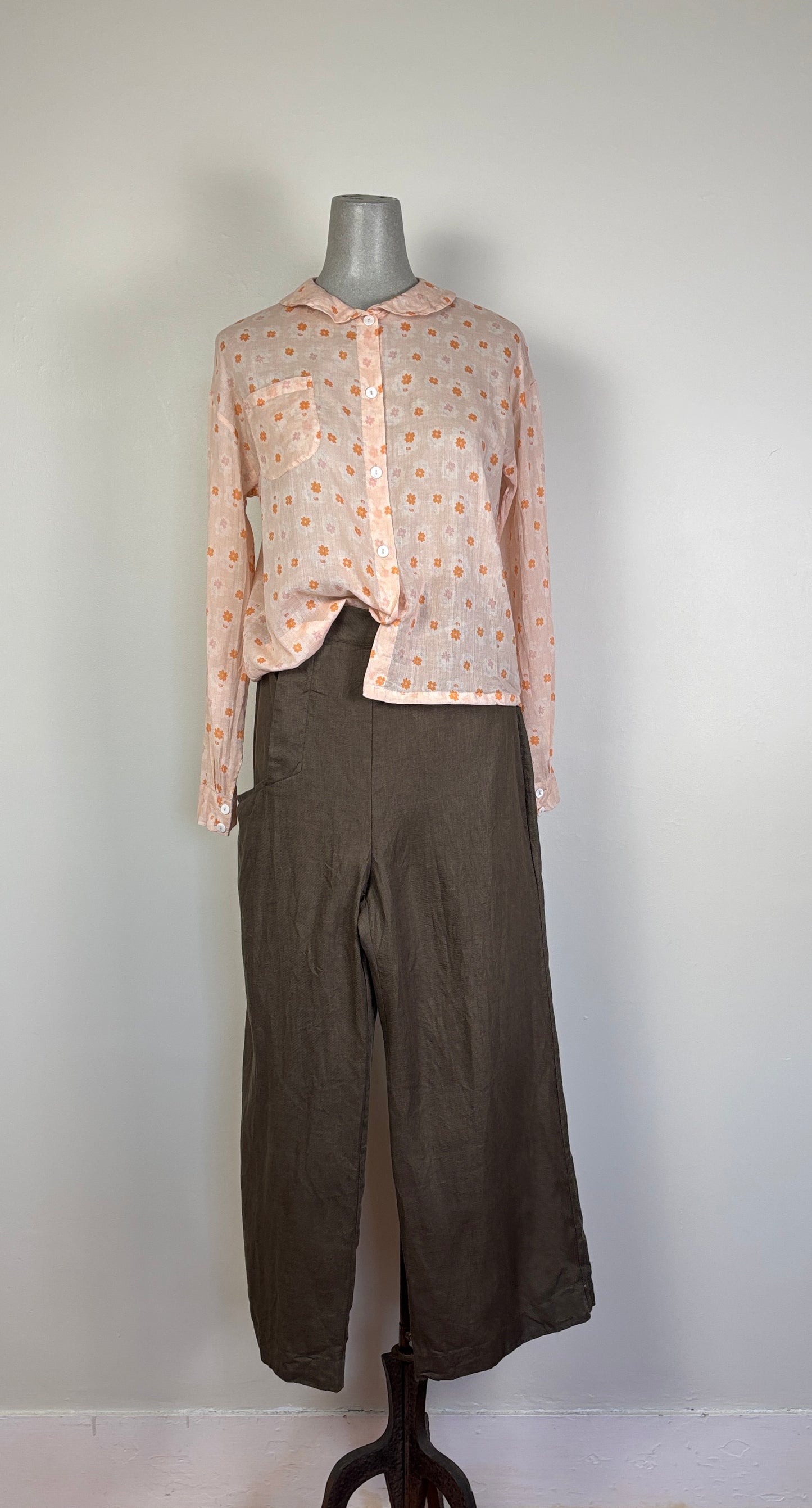 Sula  ~  Hem Pants - Beluga