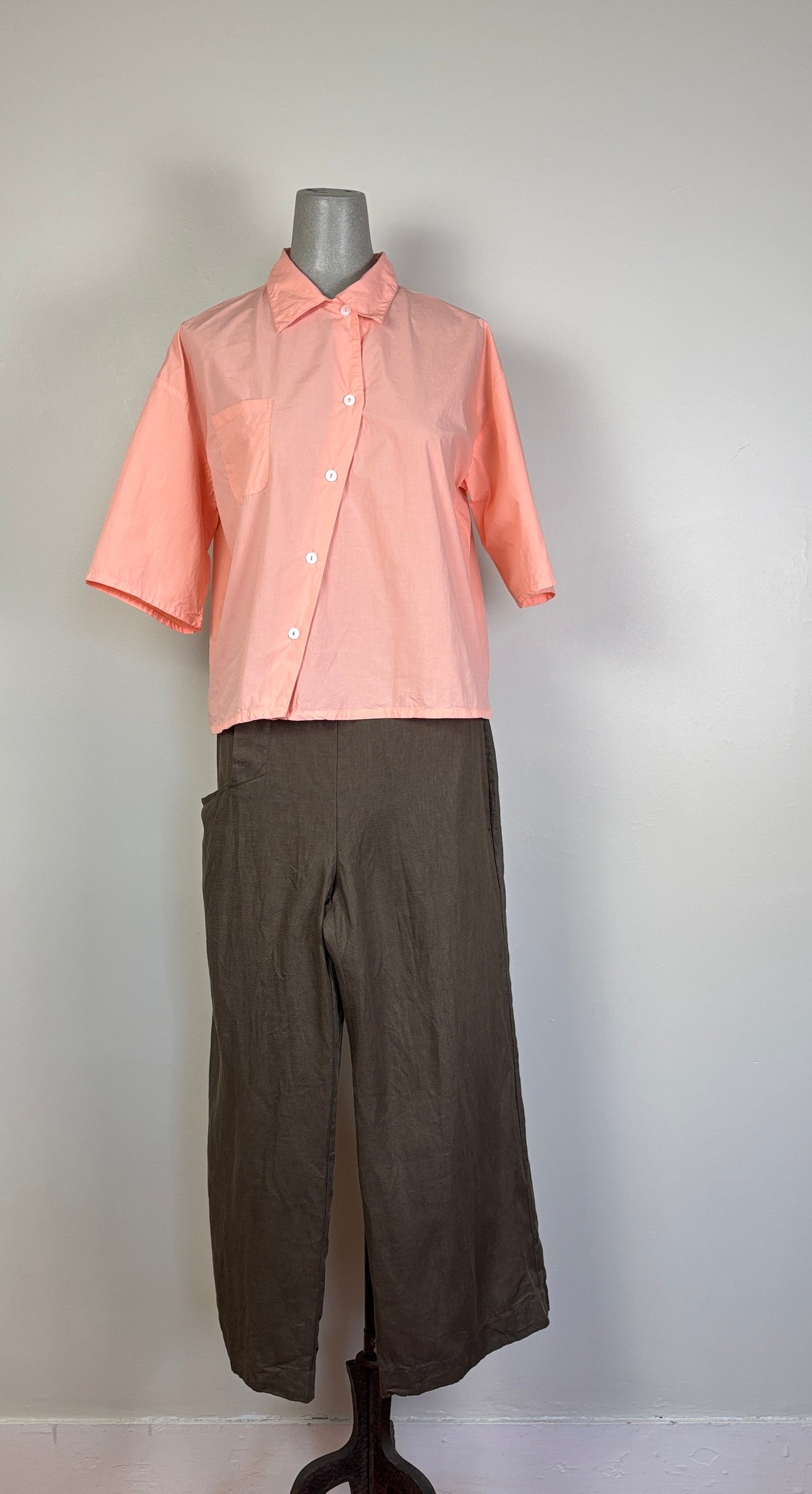 Sula  ~  Clean New Shirt - Peach Bud