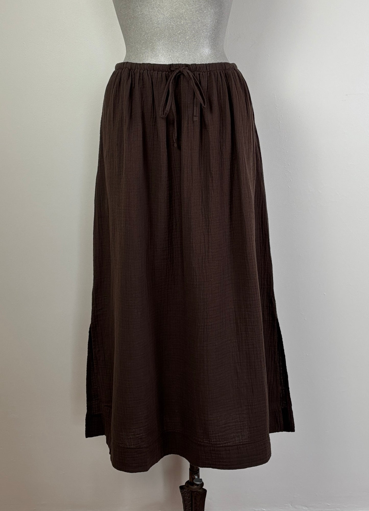 Beaumont Organic  ~  Macy Skirt - Cacao