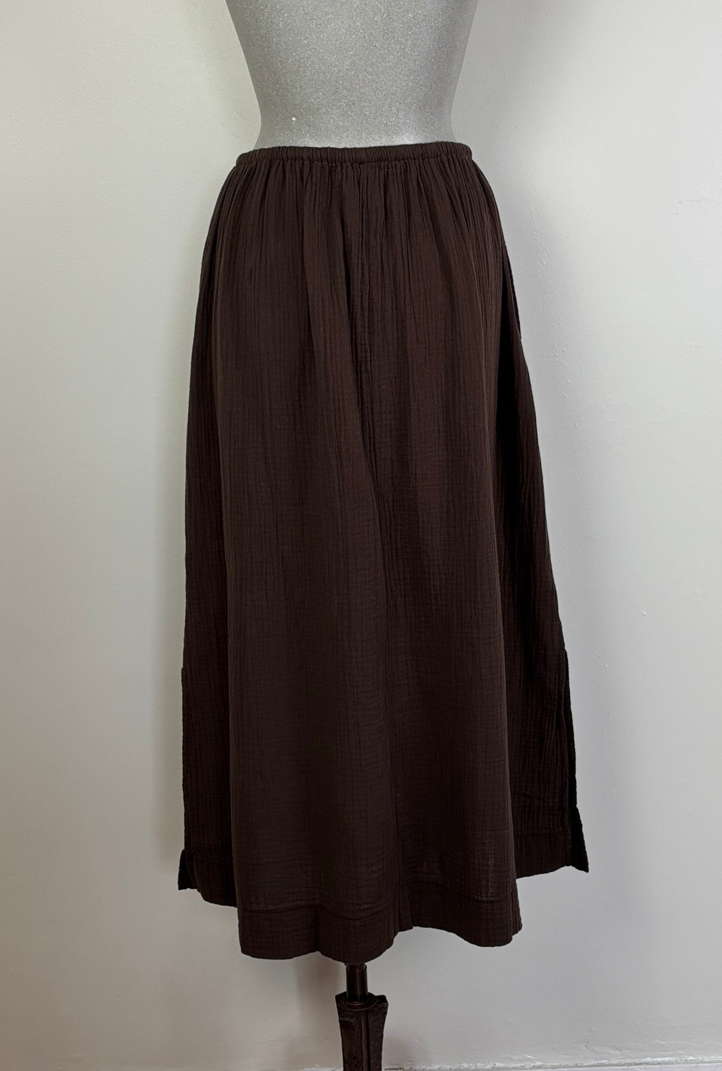 Beaumont Organic  ~  Macy Skirt - Cacao