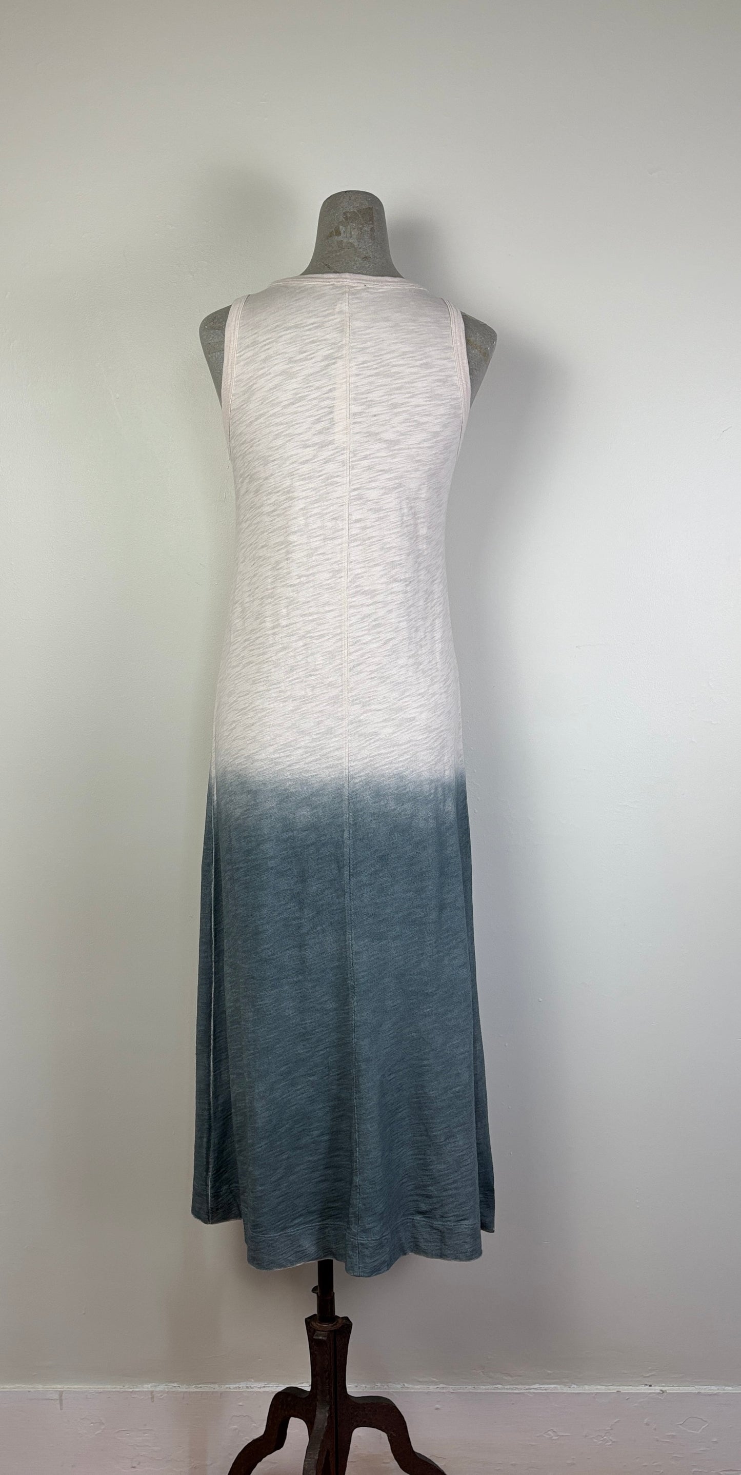 Lilla P. ~  Ombré Jewel Neck Tank Dress - Vine Ombré