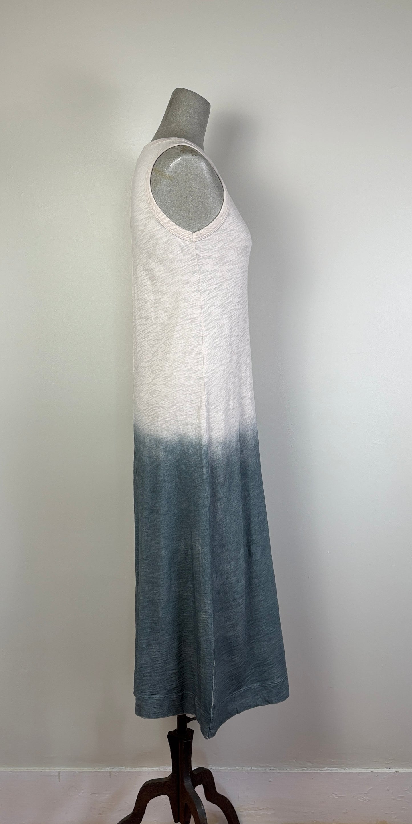 Lilla P. ~  Ombré Jewel Neck Tank Dress - Vine Ombré