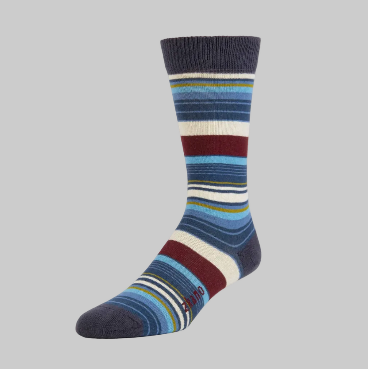 Zkano   ~  Barcode Stripe - Navy