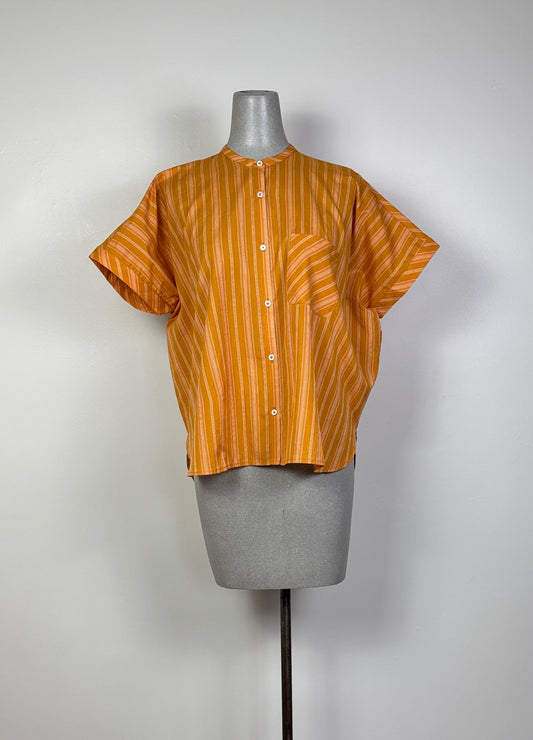 M.Patmos  ~  Hannah Shirt - Turmeric Stripe
