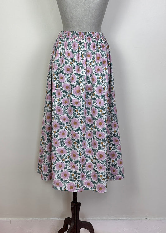 Maelu  ~  Drawstring Skirt - Cici Print