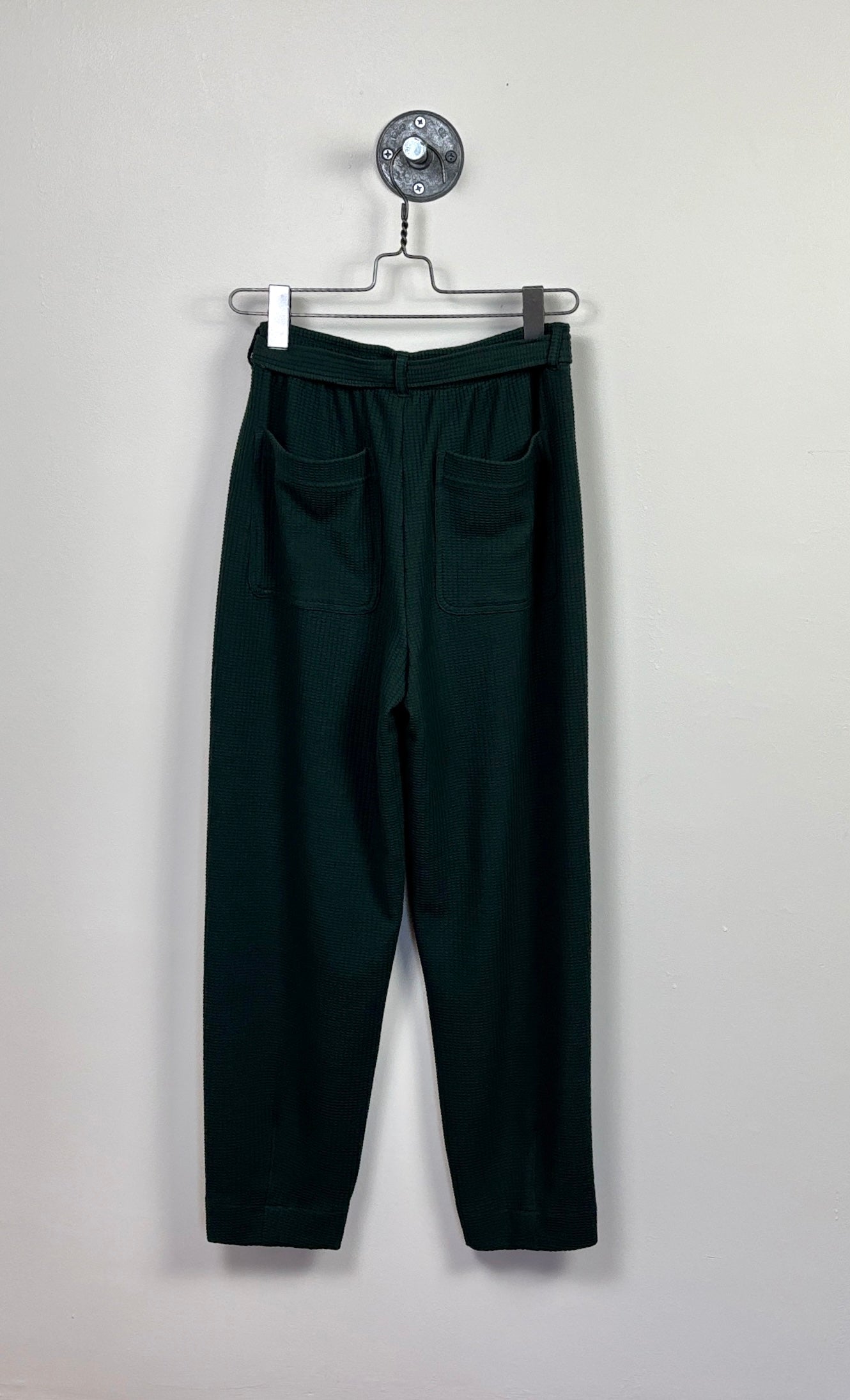 Lilla P. ~  Belted Pant - Spruce