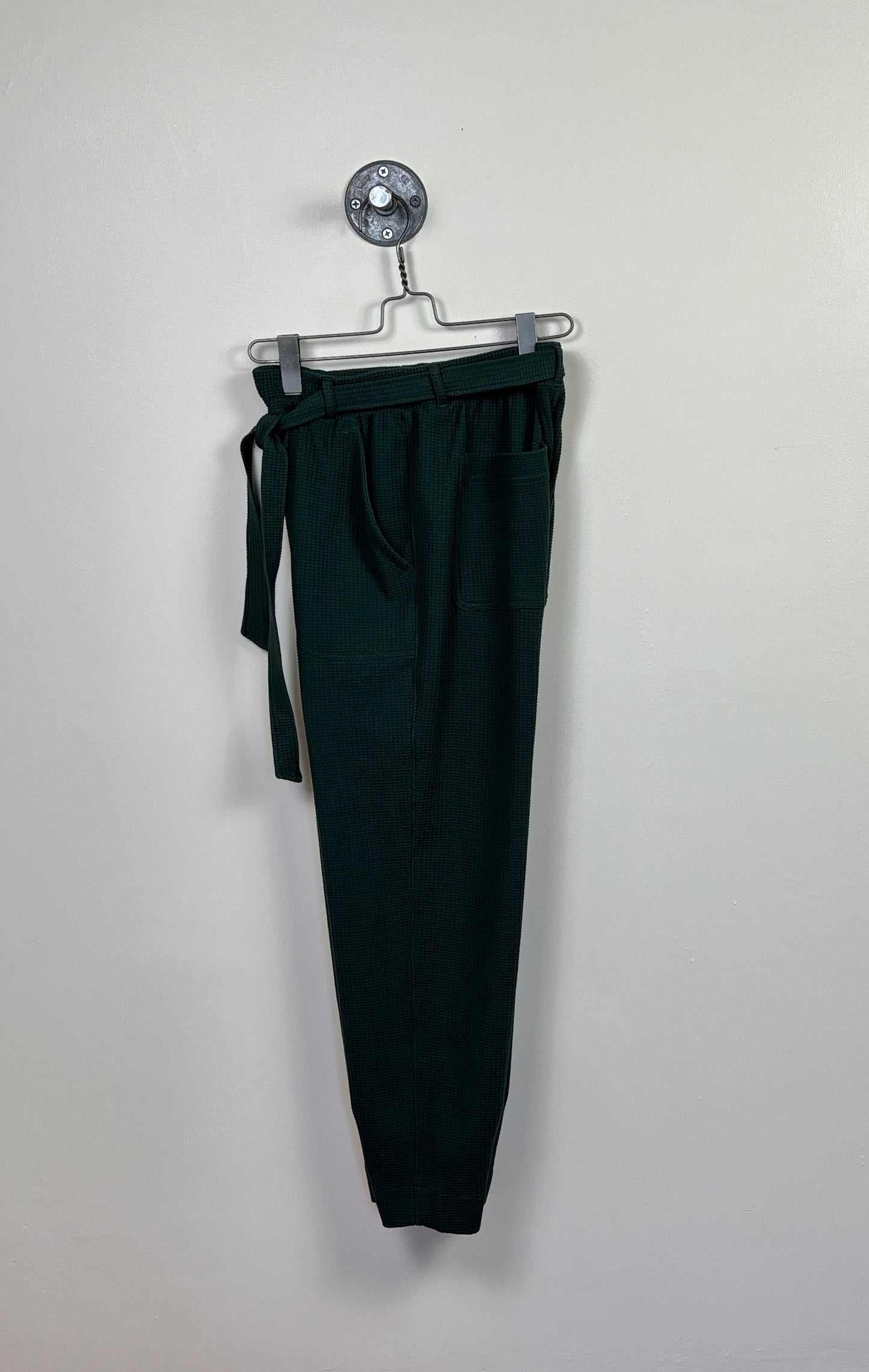 Lilla P. ~  Belted Pant - Spruce