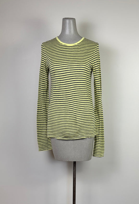 Prairie Underground  ~  Parallel Lines Tee #1513 - Limeade