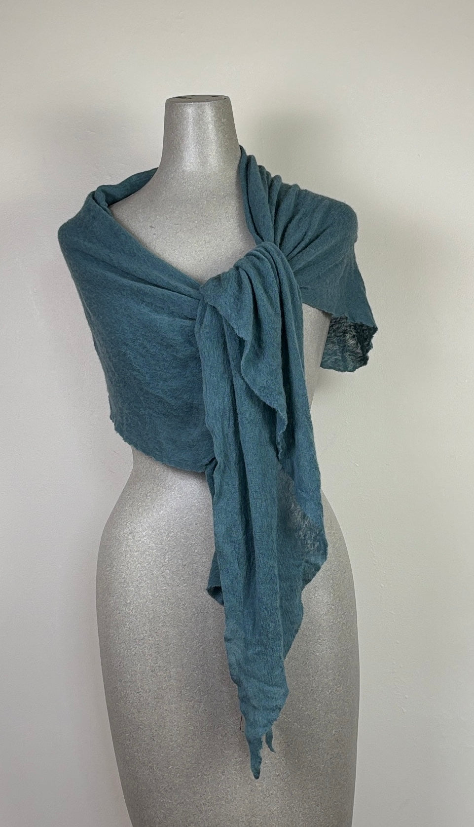 Pin 1876  ~  Cashmere Diamond Scarf - Celadon